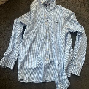 Blue Checkered Men's Shirt